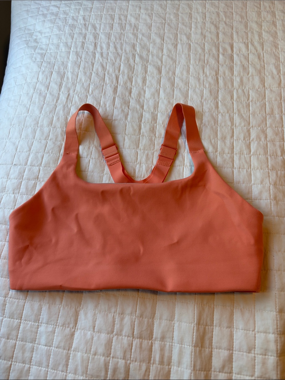 Coral/Light orange Lululemon High Support Sports Bra